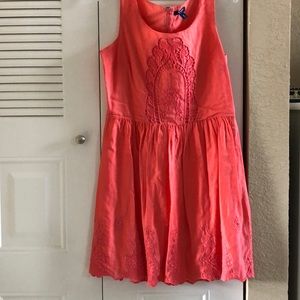 Coral sundress